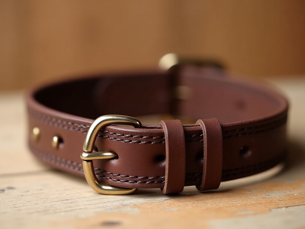 B2B Embossed Leather Dog Collar Manufacturer