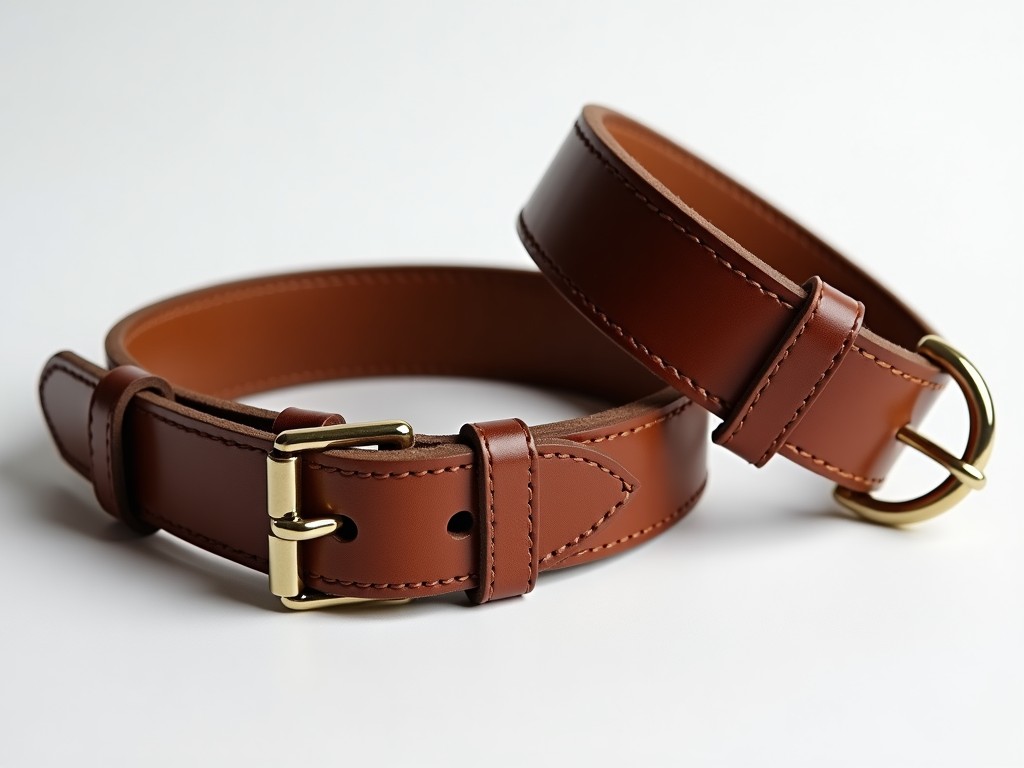 B2B Leather Dog Collars Custom Made Supplier