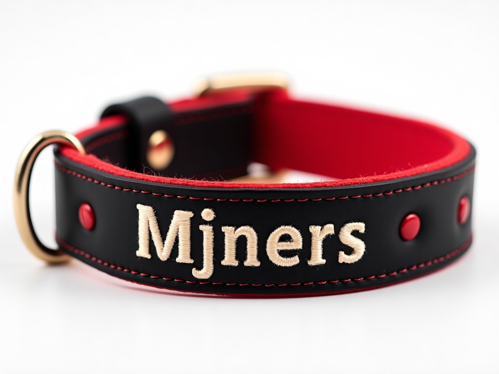 China Embroidered Dog Collars With Name Supplier