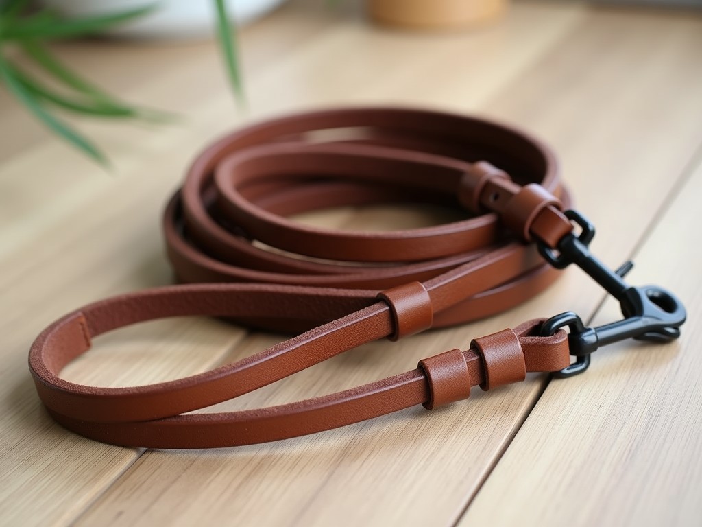 China Leather Dog Leashes Manufacturer