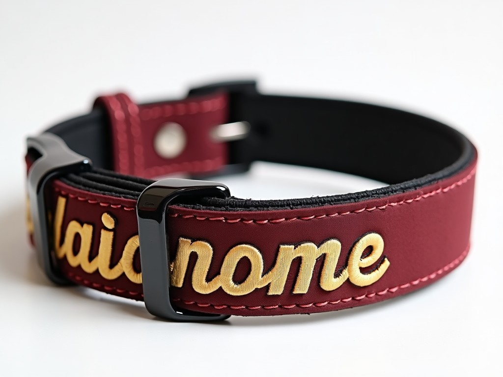 Custom Dog Collars With Names Embroidered On Them