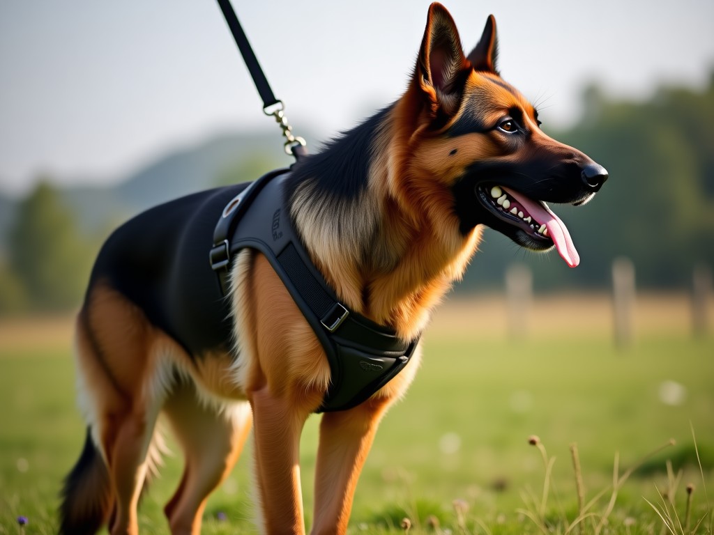 Custom German Shepherd K9 Harness Factory