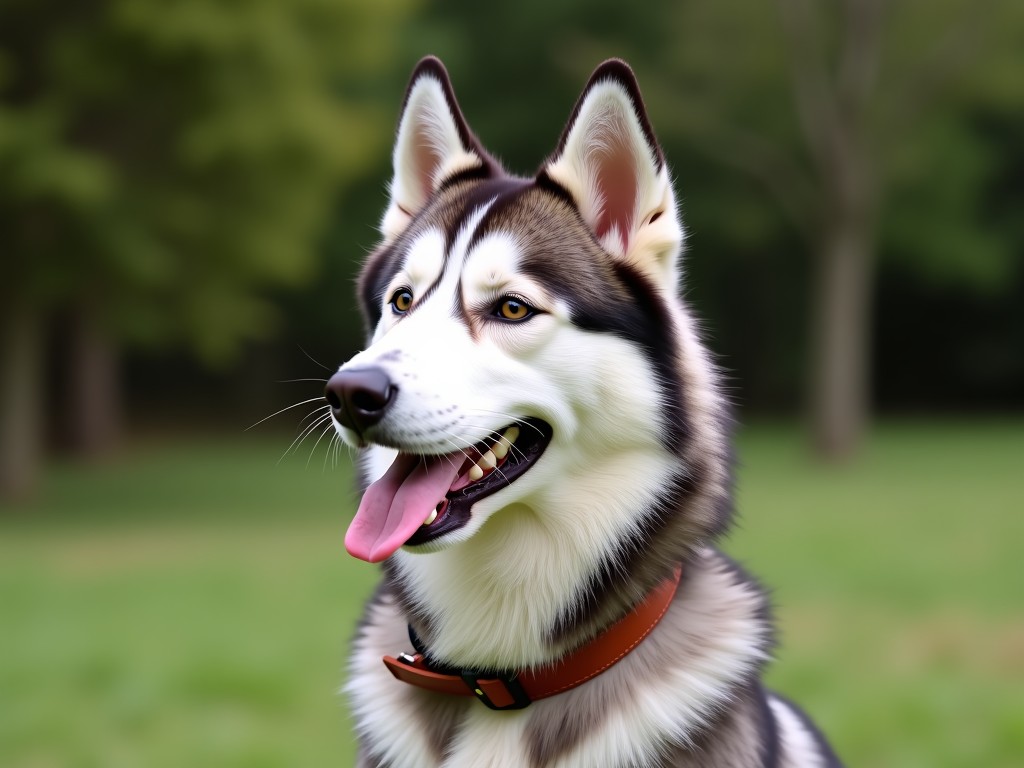 Custom Leather Collar For Husky Manufacturer