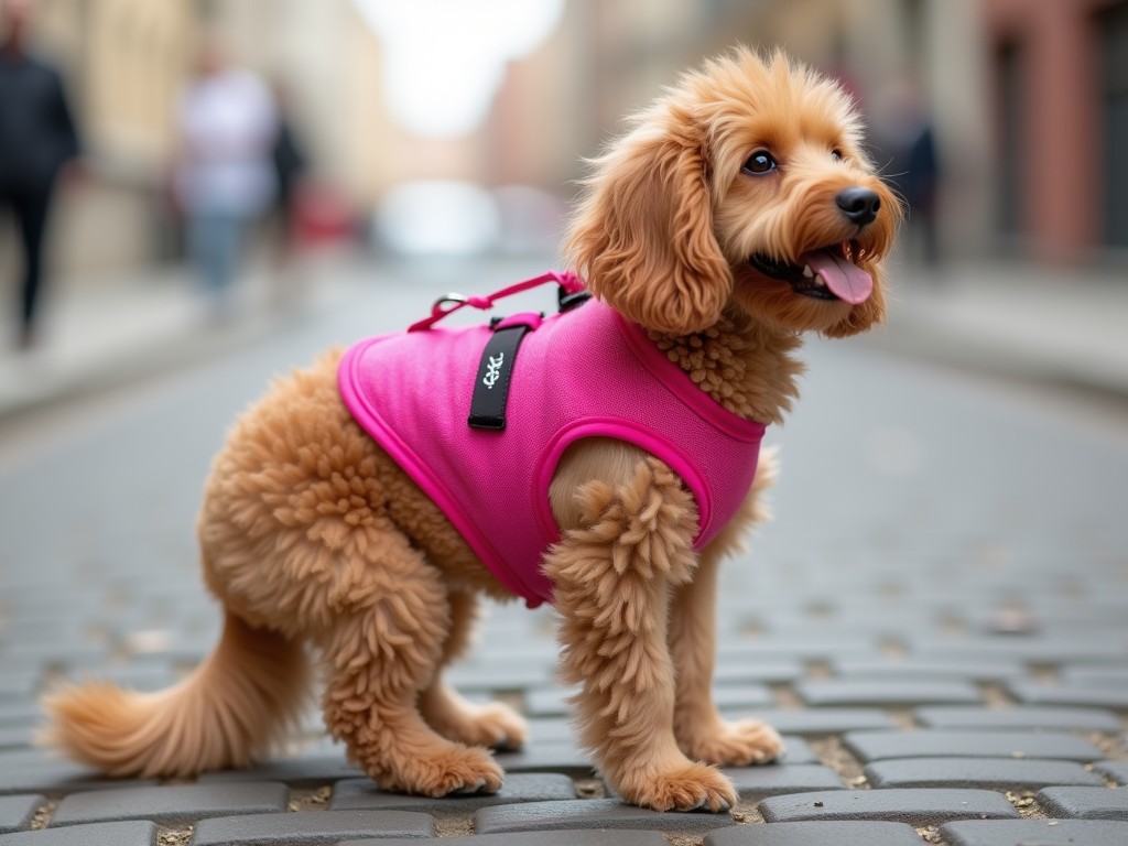 Custom Pink Service Dog Harness