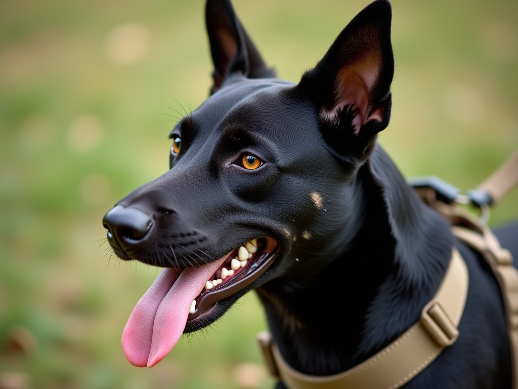 Custom Tactical Military Dog Harness With Patch