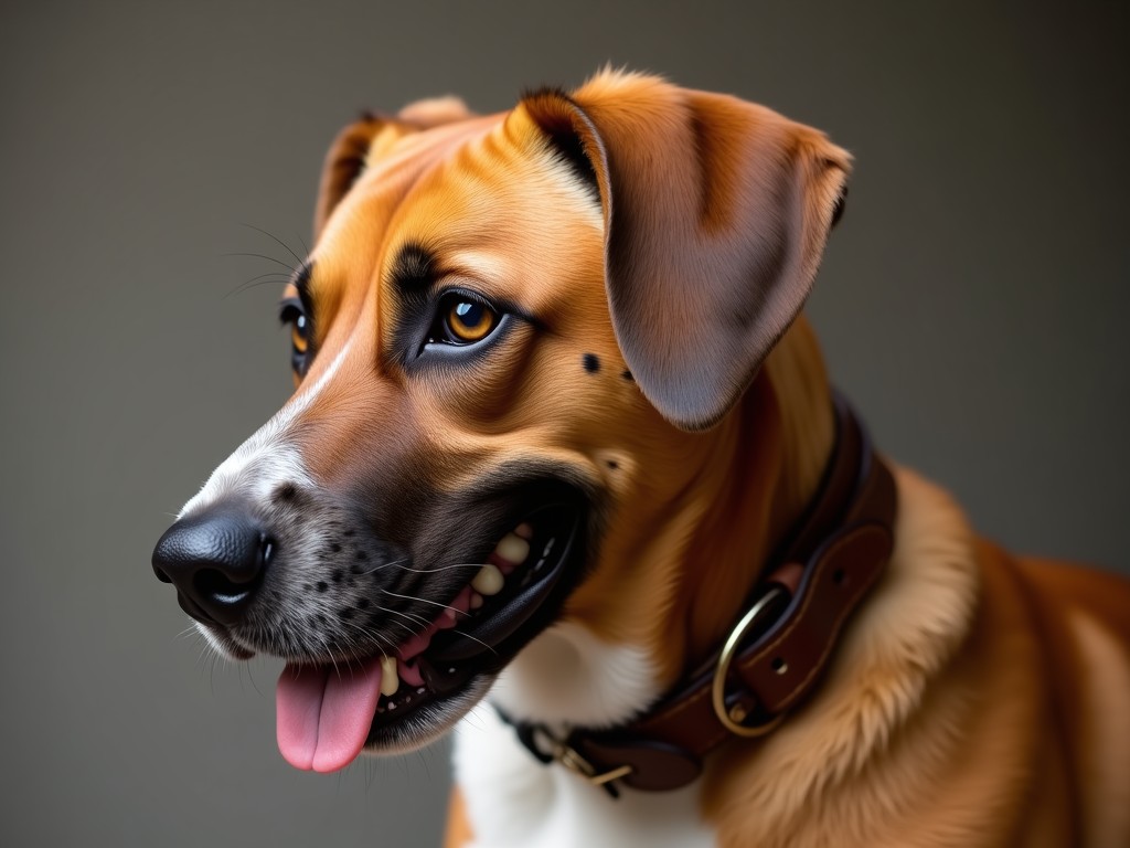 Custom Tooled Leather Dog Collars For Big Dogs