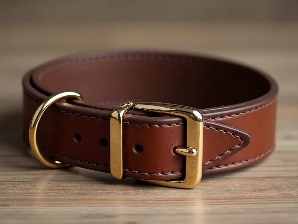 Designer Leather Dog Collars For Large Dogs Manufacturer