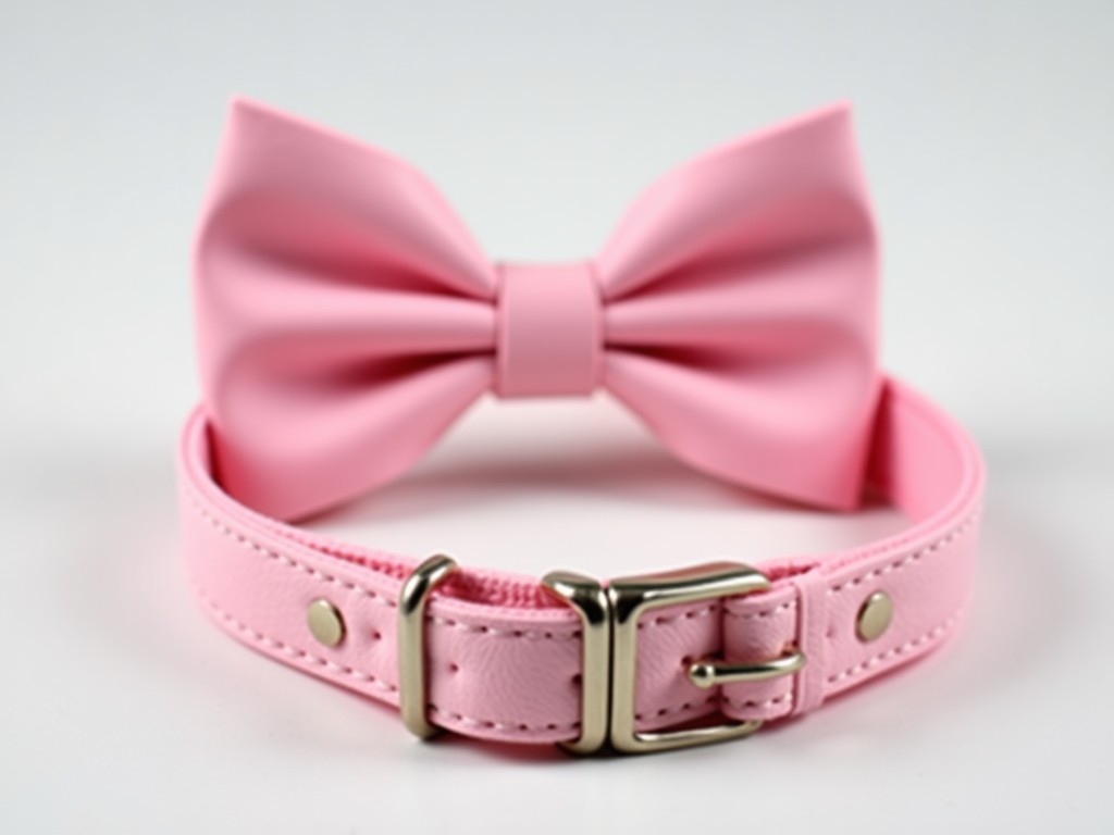 Direct Factory Pink Collar With Bow For Sale