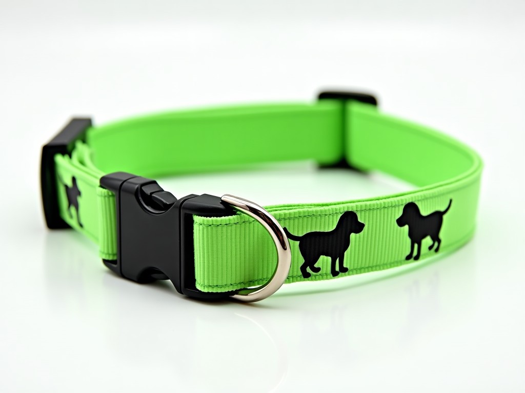 Oem Green Nylon Dog Collar Top Manufacturer