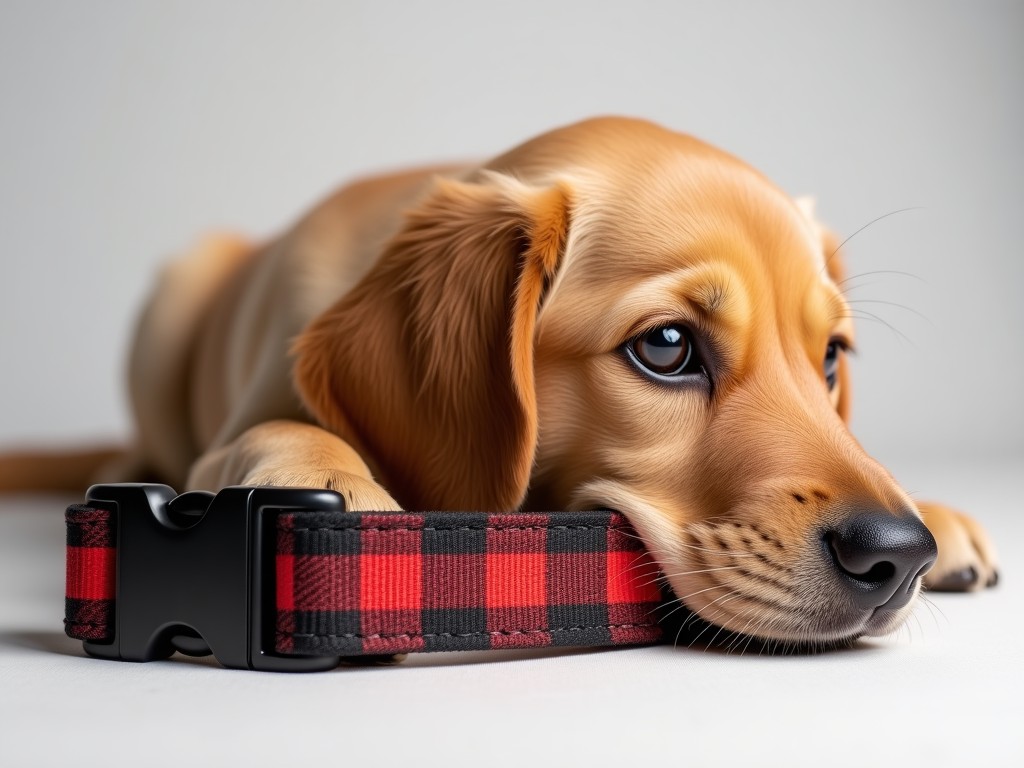 Oem Plaid Dog Collar For Dogs