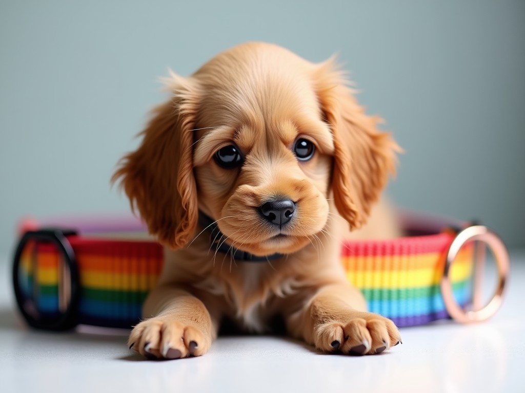 Oem Rainbow Collar For Dogs Factory