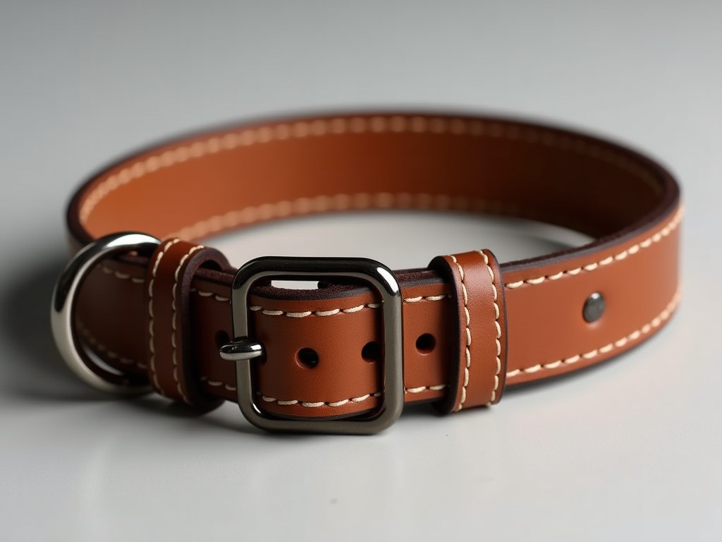 Wholesale Fake Leather Dog Collar Supplier